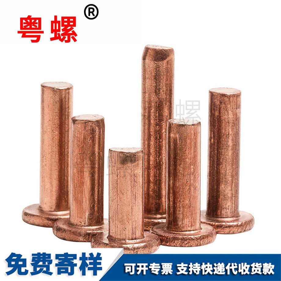 昌都純銅實(shí)心鉚釘