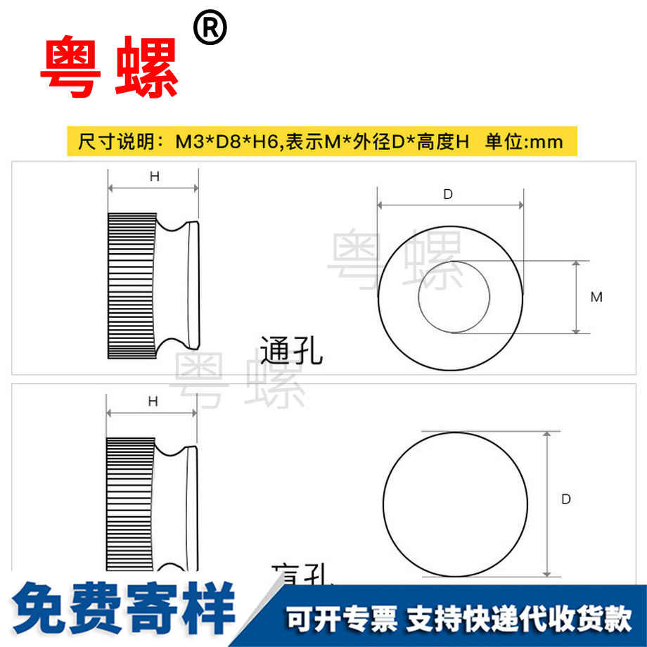 訂做不銹鋼手擰螺母