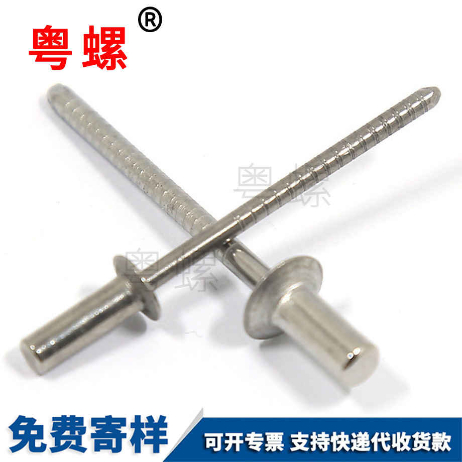 西雙版納全鋼封閉型沉頭西雙版納抽芯鉚釘