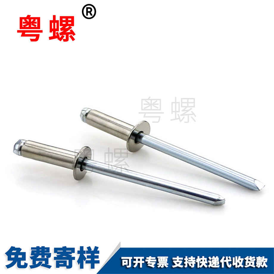 定制沉頭西雙版納抽芯鉚釘