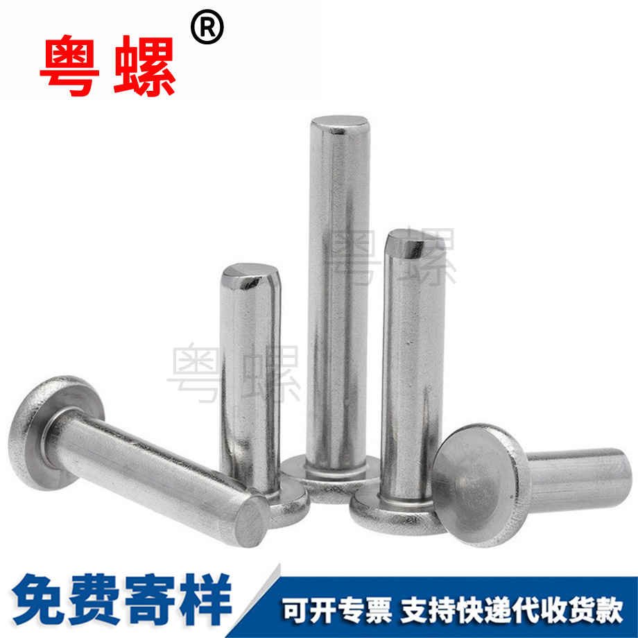 牡丹江實(shí)心牡丹江平頭鉚釘