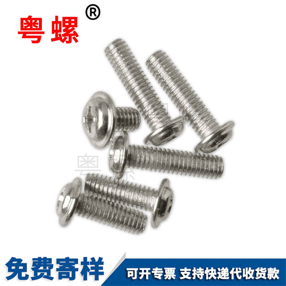 西雙版納圓頭帶墊鐵螺絲